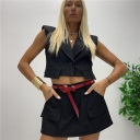 cintura senza fibbia  knots